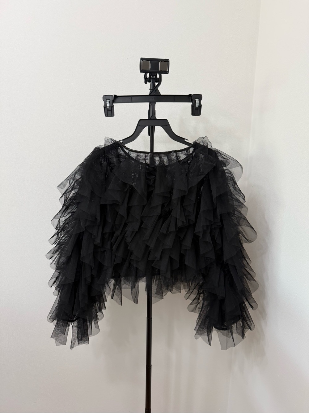 Altar'd State Black Layered Tulle Top - Picture 6 of 6